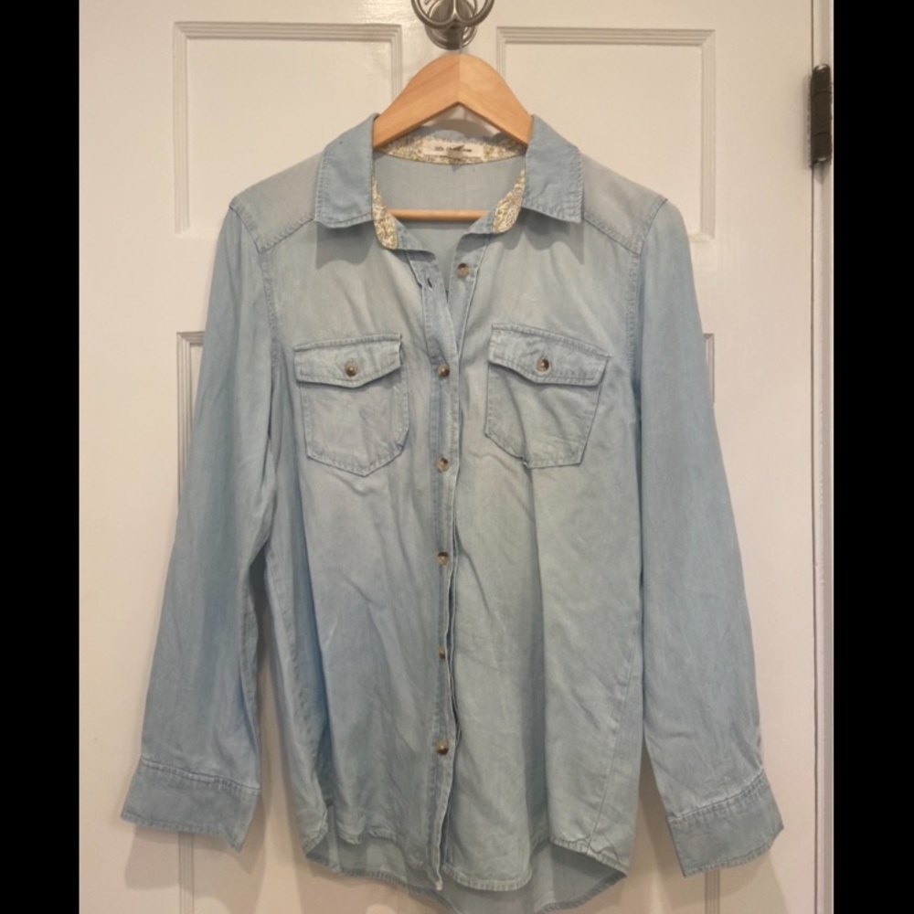 Life in Progress Chambray Shirt